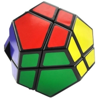 QJ 2x2 Megaminx Dodecahedron Fekete