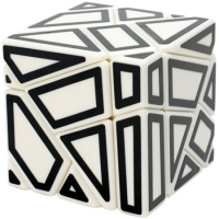 Fangcun 3x3x3 ghost cube fehér