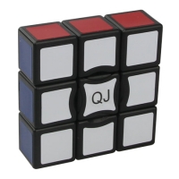 QJ 1x3x3 Fekete