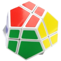 QJ 2x2 Megaminx Dodecahedron fehér