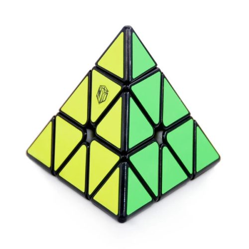QiYi X-Man Design Magnetic Pyraminx - Bell V2 Fekete + csavarhúzó