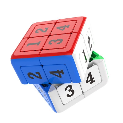 YuXin Magnetic Number Klotski 2x2x2